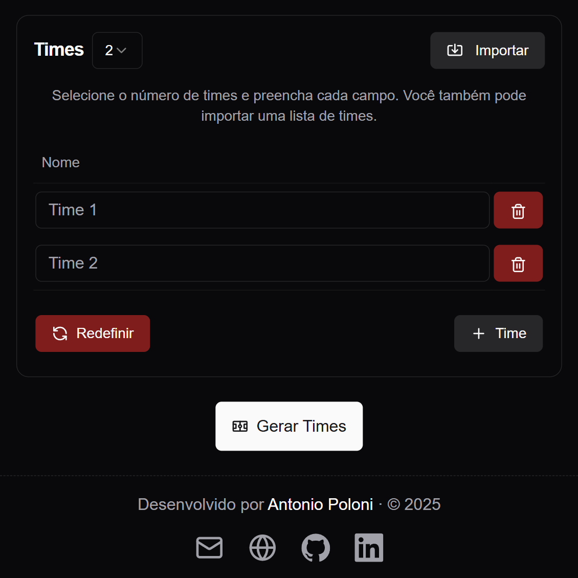 Project NoCliques Internationalization Screenshot